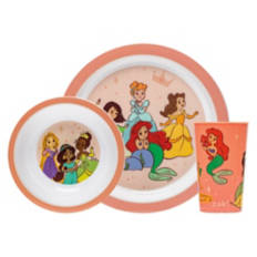 3 Piece Children's Mealtime Set - Princess