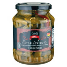 Chili Cornichons, 12.5 fl oz