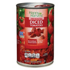 Fire Roasted Diced Tomatoes, 14.5 oz Can