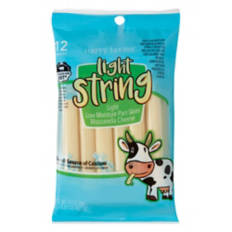 Light Mozzarella String Cheese, 10 oz