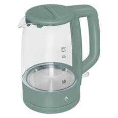 Electric Glass Kettle, Green