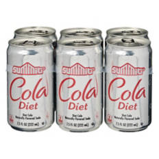 Diet Cola - 6 pack, 7.5 fl oz Mini Cans