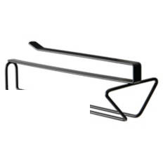 Hanging Kitchen Organizer - Wine Glass Holder, Black