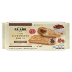 Hazelnut Puff Pastry Rolls, 5 count