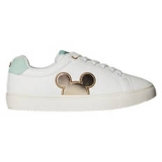Ladies Mickey Character Sneaker - Gold, 8