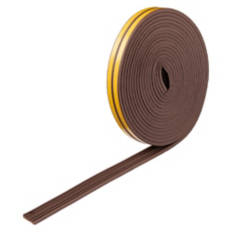 Weatherstrip Seal - E Profile, Brown