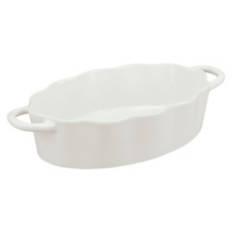 Oval Shaped Textured Baking Dish