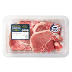 Premium Bone-In Center Cut Pork Chops, per lb