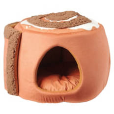 Cinnamon Roll Shaped Pet Bed
