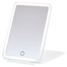Portable & Slim Mini LED Mirror, Black