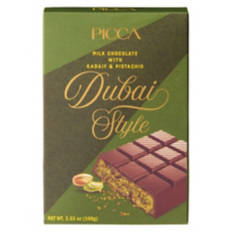 Milk Chocolate with Kadaif and Pistachio