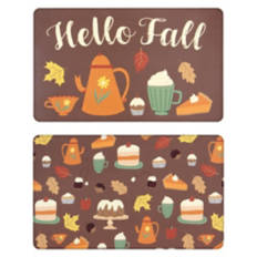 18" x 30" Reversible Fall Comfort Mat - Hello Fall