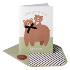 5" x 7" Greeting Card - Bear Grandpa