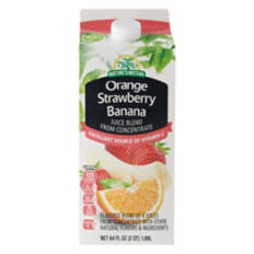 Strawberry  Banana Orange Juice From Concentrate, 64 fl oz