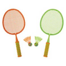 Mini Badminton Set, Green & Orange