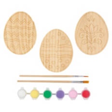 Paint Your Own Easter Wood Craft - Easter Eggs