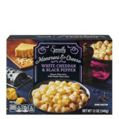 Premium White Cheddar and Black Pepper Macaroni and Cheese, 12 oz