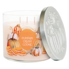 3 Wick Candle - Pumpkin Cream Cookie, 14 oz