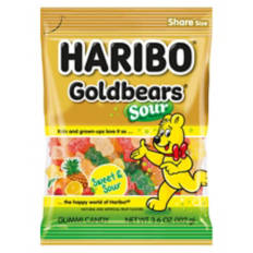 Goldbears Sweet & Sour Gummi Candies, 3.6 oz