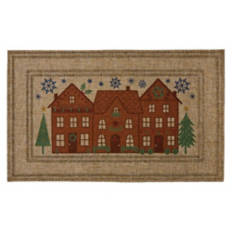18" x 30" Soho Holiday Doormat - Gingerbread House