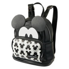 Mickey Character Backpack, Black & White