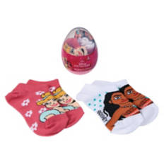 2 Pack Toddler Easter Socks - Princess, 2T-4T
