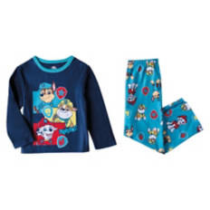 2 Piece Children's Fleece Pajama Set - Paw Patrol, XS