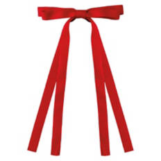 Valentines Day Accessories - Red Heart Bow