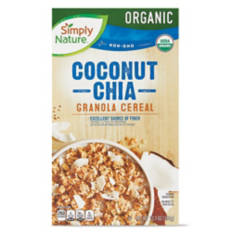 Organic  Coconut Chia Granola Cereal, 12.3 oz