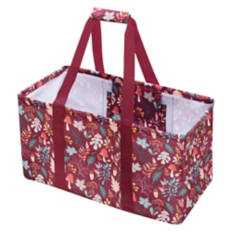 Foldable Utility Tote, Leaves