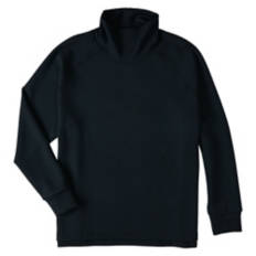 Ladies Premium Athleisure Pullover - Black, XL