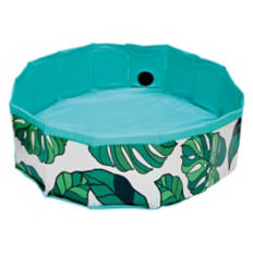 Collapsible Pet Pool - Tropical Leaves