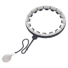 Weighted Fitness Hoop, Warm Grey