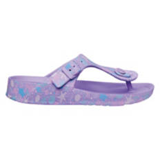 Children's Lightweight Footbed Sandals - Purple, 2/3