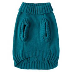 Dog Pet Sweater - Teal, S
