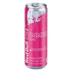 White Peach Energy Drink, 12 fl oz can