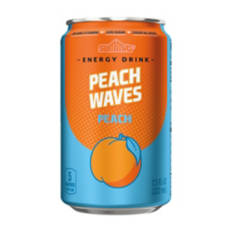 Peach Waves Peach Energy Drink