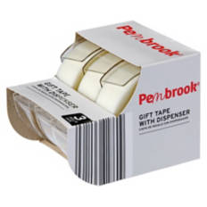 Holiday Gift Tape, White