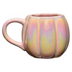 Pastel Halloween Mug - Iridescent Pumpkin