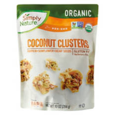 Organic Gluten Free Super Seed Coconut Clusters, 10 oz