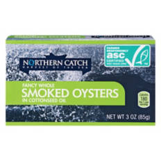 Smoked Oysters in Cottonseed Oil, 3 oz