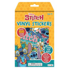 100 Reusable Vinyl Stickers - Stitch