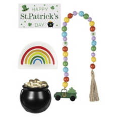 St. Patrick's Day Tray Objects - Happy St. Patrick's Day Collection