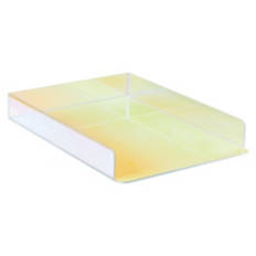 Iridescent Desk Organizer - Letter Tray