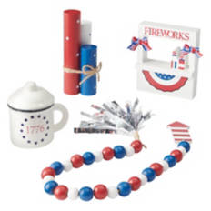 Americana Tray Objects Collection - Fireworks