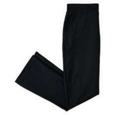 Ladies Bootcut Ponte Pants - Black, L