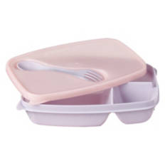 3 Compartment On The Go Lunch Box, Purple