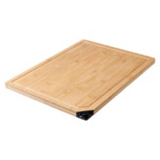 Bamboo Carving Board with Knife Sharpener