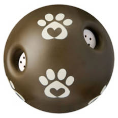 Bouncing Buddy Ball Dog Toy, Tan