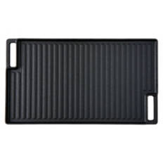 Black Cast Iron Reversible Griddle